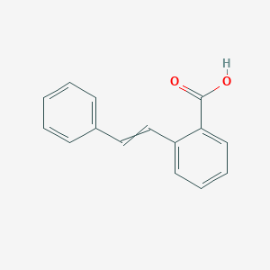 molecular formula C15H12O2 B8676988 Stilbene-2-carboxylic 