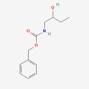molecular formula C12H17NO3 B8676996 1-Benzyloxycarbonylamino-2-butanol 