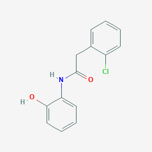 2-(2-chlorophenyl)-N-(2-hydroxyphenyl)acetamide