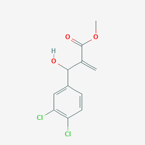 Methyl 2-[(3,4-dichlorophenyl)(hydroxy)methyl]prop-2-enoate