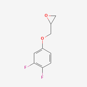 [(3,4-Difluorophenoxy)methyl]oxirane