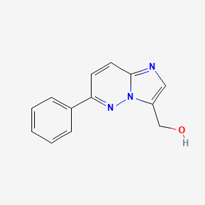 (6-Phenylimidazo[1,2-b]pyridazin-3-yl)methanol