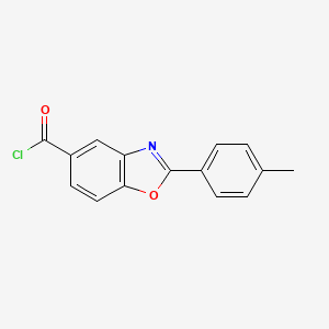 2-(4-Methylphenyl)-1,3-benzoxazole-5-carbonyl chloride