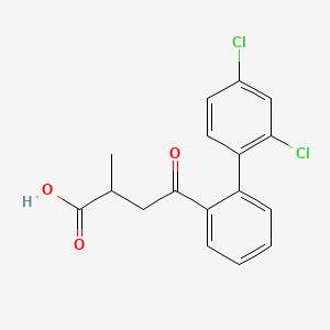 4-(2',4'-Dichlorobiphenylyl)-2-methyl-4-oxobutanoic acid