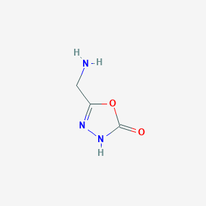 5-(Aminomethyl)-2,3-dihydro-1,3,4-oxadiazol-2-one