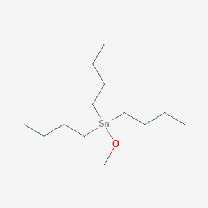 molecular formula C13H30OSn B086772 甲氧基三丁基锡 CAS No. 1067-52-3