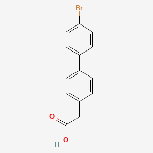 molecular formula C14H11BrO2 B8677521 4'-Bromo-4-carboxymethylbiphenyl 