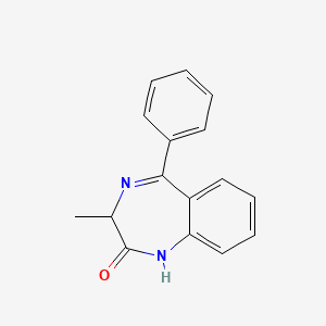 3-Methyl-5-phenyl-1,3-dihydro-benzo[e][1,4]diazepin-2-one