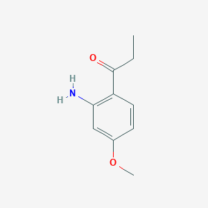 1-(2-Amino-4-methoxyphenyl)propan-1-one