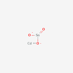 molecular formula CdO3Sn B8677746 Cadmium stannate 