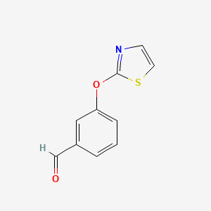 3-(1,3-Thiazol-2-yloxy)benzaldehyde