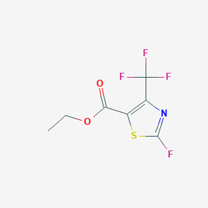 Ethyl 2-fluoro-4-(trifluoromethyl)thiazole-5-carboxylate