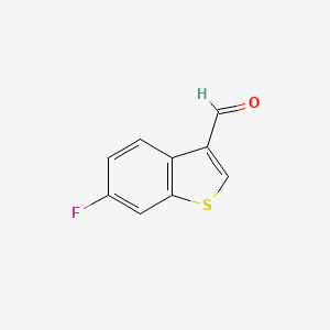 6-Fluoro-1-benzothiophene-3-carbaldehyde