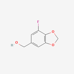(7-Fluorobenzo[D][1,3]dioxol-5-YL)methanol