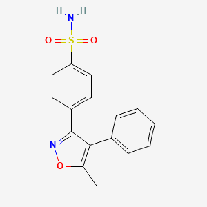 4-(5-Methyl-4-phenylisoxazol-3-yl)benzenesulfonamide