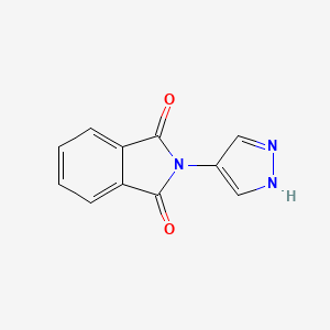 2-(1H-pyrazol-4-yl)isoindoline-1,3-dione
