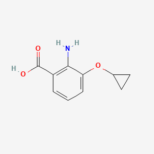 2-Amino-3-cyclopropoxybenzoic acid