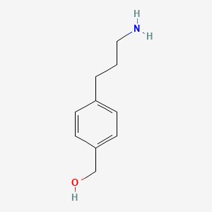 Benzenemethanol, 4-(3-aminopropyl)-