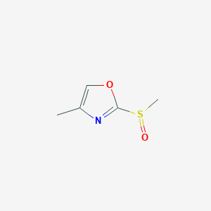 4-Methyl-2-methylsulphinyloxazole