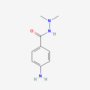 4-amino-N',N'-dimethylbenzohydrazide