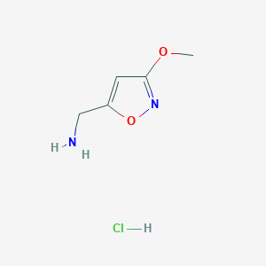 3-Methoxy-5-isoxazolemethanamine hydrochloride