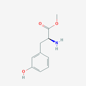 molecular formula C10H13NO3 B8678471 Methyl (2S)-2-amino-3-(3-hydroxyphenyl)propanoate 