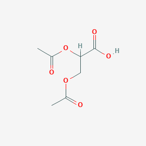 2,3-Diacetoxypropanoic acid