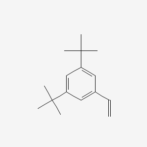 molecular formula C16H24 B8678758 3,5-Di-t-butylstyrene 