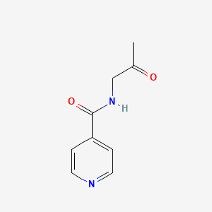 molecular formula C9H10N2O2 B8678824 N-(2-Oxo-propyl)-isonicotinamide 