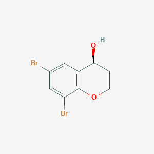 (S)-6,8-Dibromochroman-4-ol