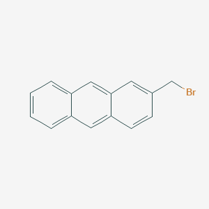 molecular formula C15H11Br B8678882 2-(Bromomethyl)anthracene CAS No. 31124-71-7
