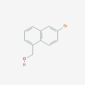 molecular formula C11H9BrO B8678927 (6-Bromonaphthalen-1-yl)methanol 