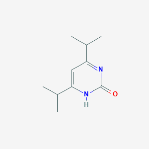 molecular formula C10H16N2O B8679000 4,6-Diisopropylpyrimidine-2-ol CAS No. 1080650-04-9
