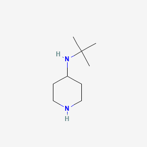 molecular formula C9H20N2 B8679018 Tert-butyl-piperidin-4-yl-amine 
