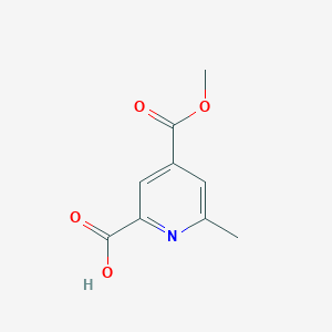 4-(Methoxycarbonyl)-6-methylpicolinic acid