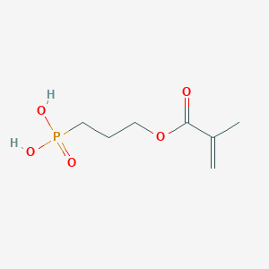 molecular formula C7H13O5P B8679042 3-Methacryloyloxypropyl phosphonic acid CAS No. 252210-30-3