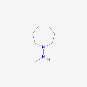molecular formula C7H16N2 B8679096 N-methylazepan-1-amine 