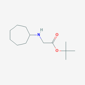 N-cycloheptylglycine t-butyl ester