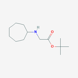 Tert-butyl 2-(cycloheptylamino)acetate