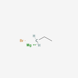 molecular formula C3H7BrMg B8679215 Magnesium bromide propan-1-ide (1/1/1) 