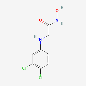 B8679283 Acetamide, 2-((3,4-dichlorophenyl)amino)-N-hydroxy- CAS No. 14108-53-3