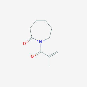 molecular formula C10H15NO2 B8679324 1-Methacryloylazepan-2-one CAS No. 4084-71-3