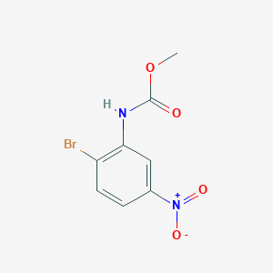 Methyl 2-bromo-5-nitrophenylcarbamate