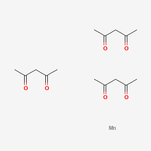 molecular formula C15H24MnO6 B8679568 Manganese; pentane-2,4-dione CAS No. 36502-36-0