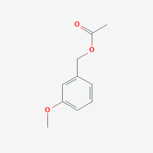 molecular formula C10H12O3 B8679608 3-Methoxybenzyl acetate CAS No. 35480-26-3