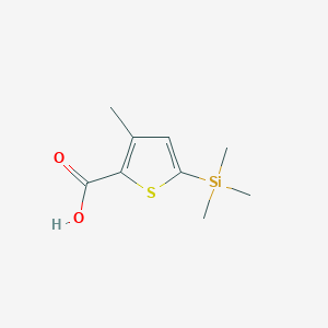 3-methyl-5-trimethylsilylthiophene-2-carboxylic acid