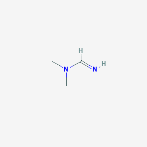 molecular formula C3H8N2 B8680065 N,N-Dimethylmethanimidamide CAS No. 44205-42-7