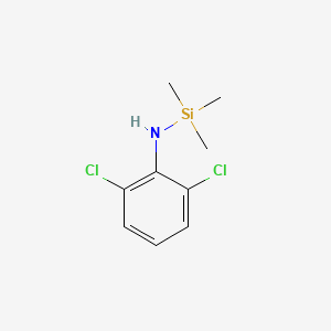 molecular formula C9H13Cl2NSi B8680392 N-trimethylsilyl-2,6-dichloroaniline CAS No. 115910-92-4