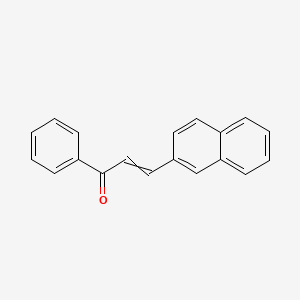molecular formula C19H14O B8680425 3-(Naphthalen-2-yl)-1-phenylprop-2-en-1-one CAS No. 42299-50-3