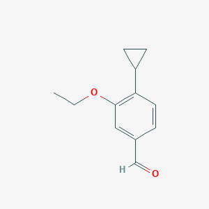 4-Cyclopropyl-3-ethoxy-benzaldehyde